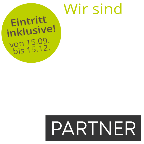 Partner Logo Aqua Dome Laengenfeld weiss Zusatz Datum
